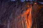 Лавовый водопад образовался на гавайских островах 