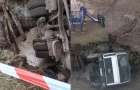 В Краматорске под землю провалился грузовик
