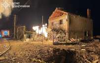 В Краматорске, Дружковке и Славянске тушили пожары после обстрелов