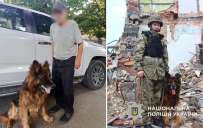 В Краматорске служебная овчарка за час помогла найти пропавшего 76-летнего мужчину