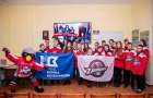 Матч «Сокол» — «Донбасс»: школьники Константиновки и Шахово поддержали любимый клуб