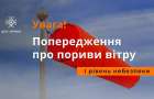 Синоптики предупредили о порывах ветра до 20 м/с в Донецкой области