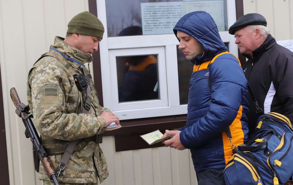 Обстановка на КПВВ в Донецкой области 18 декабря
