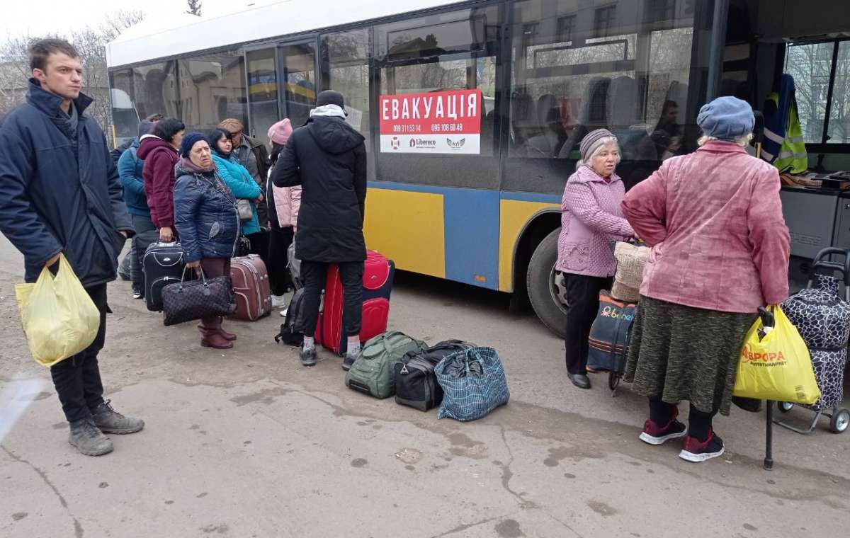 Евакуація з Костянтинівки: Сьогодні виїхали 58 осіб