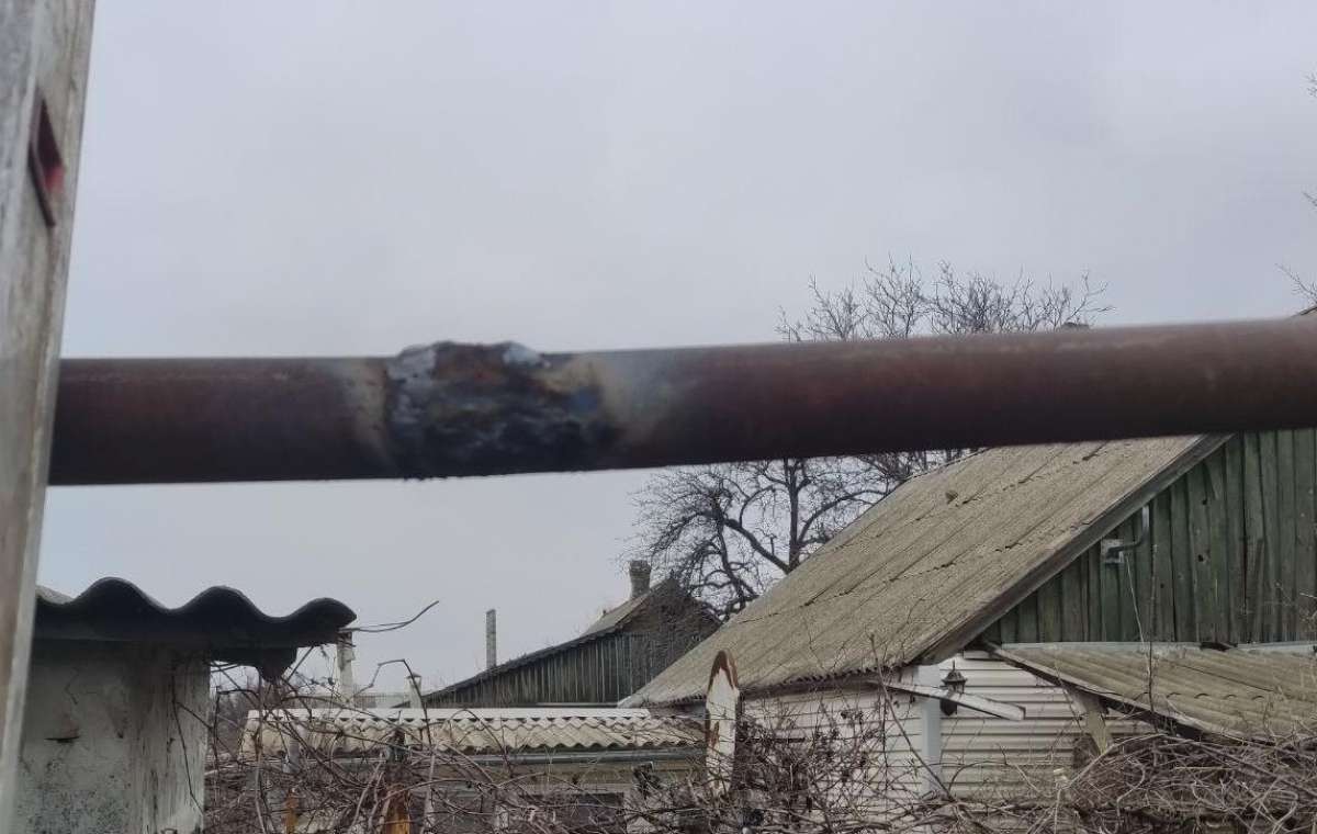 У Костянтинівці усунули пошкодження на газовій трубі після обстрілу