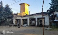 Российский авиаудар повредил пожарно-спасательную часть в Дружковке