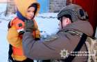 Двух детей эвакуировали «Белые ангелы» из Алексеево-Дружковки