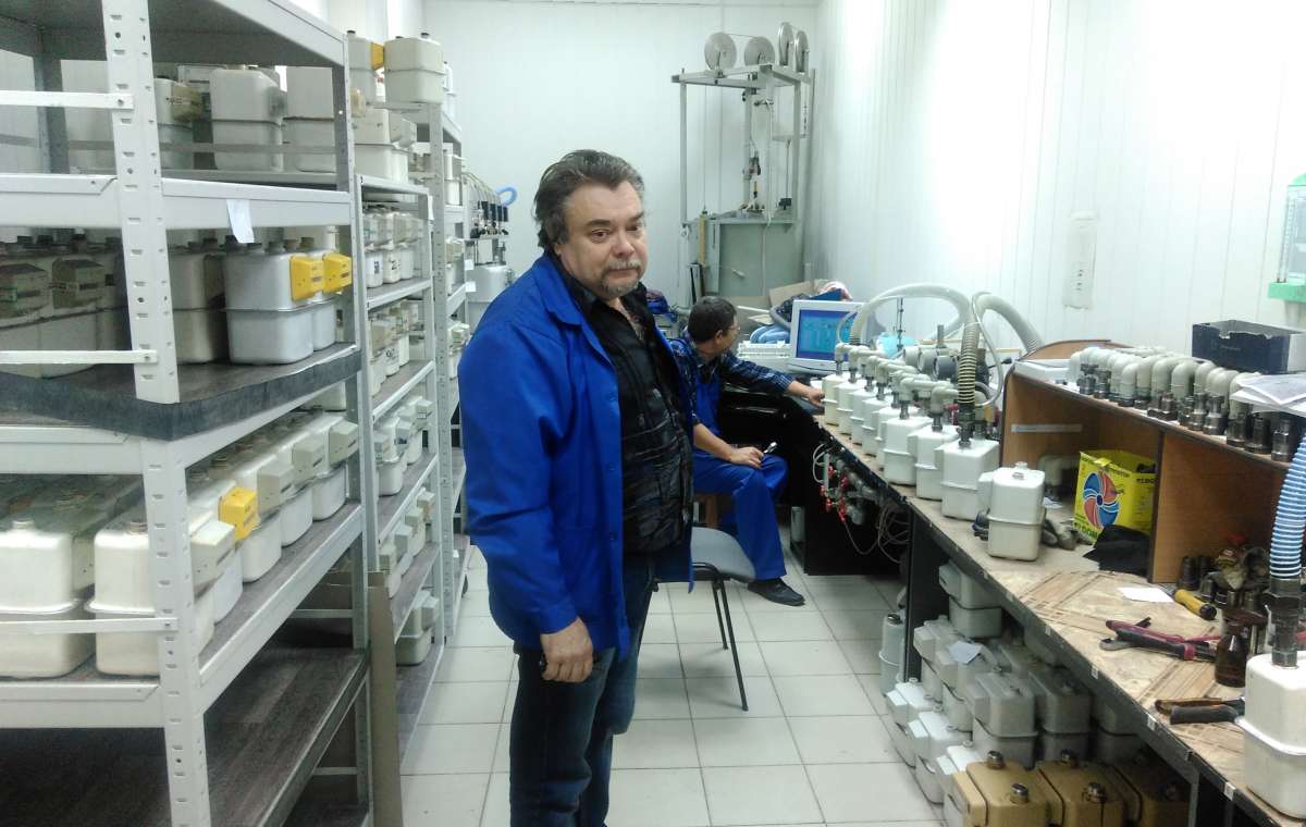 В Донецкой области снова ремонтируют газовые счетчики