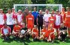В Покровском районе торжественно открыли футбольное поле с искусственным покрытием