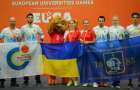  Украинские студенты завоевали 10 медалей на Европейских университетских играх в Португалии