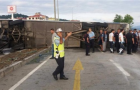 В Турции перевернулся автобус с детьми: 36 человек травмированы