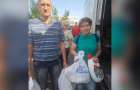 Евакуйовані жителі Сіверської громади отримали гуманітарну допомогу від громад Закарпаття