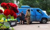 Полицейские «Белого ангела» вывезли из опасной Дружковки ещё пятерых мирных жителей