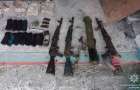 В гараже у жителя Бахмута правоохранители нашли арсенал оружия