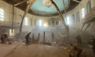В Краматорске в результате авиаудара поврежден Дом молитвы церкви «Добрая весть»