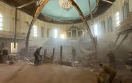 В Краматорске в результате авиаудара поврежден Дом молитвы церкви «Добрая весть»