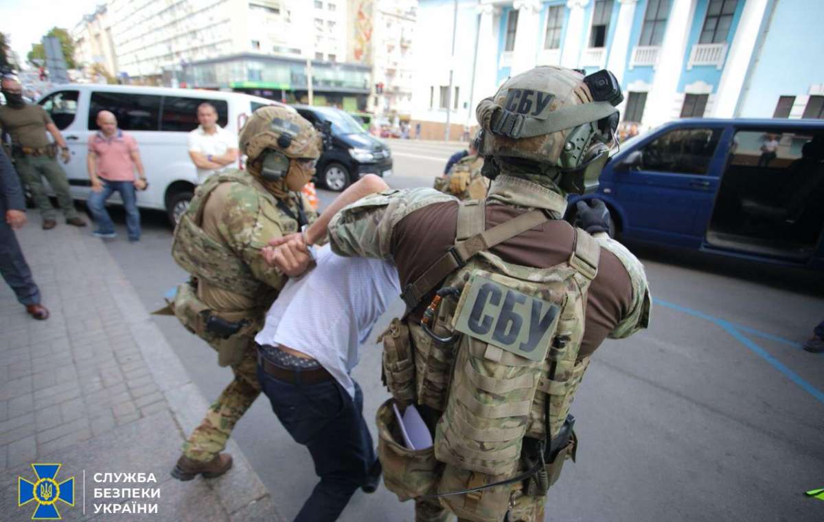 Террорист в Киеве нейтрализован: Видео задержания