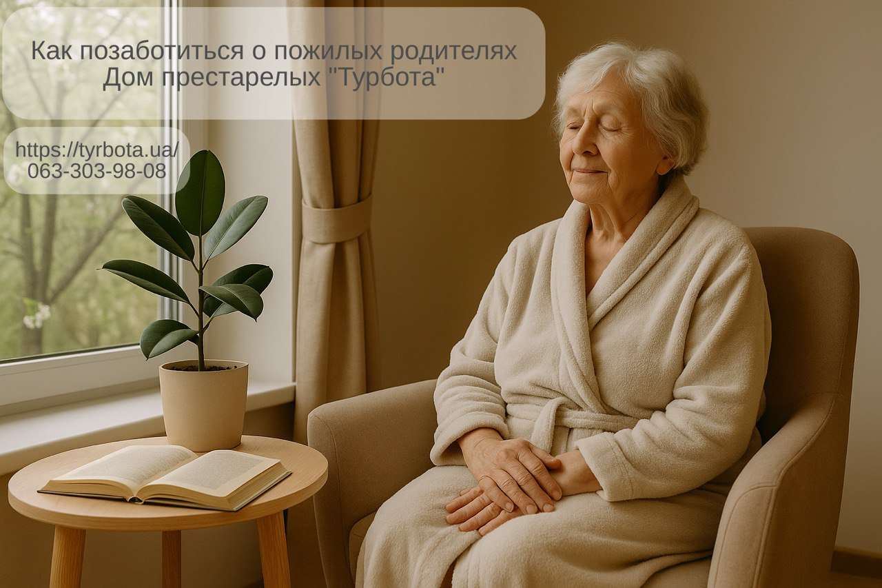 Как позаботиться о пожилых родителях зимой “Турбота”