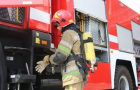 Во Львовской области пожар уничтожил склад и сотни тонн рапса