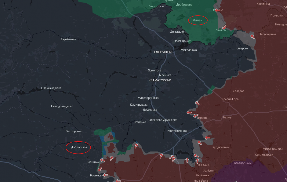 Армия РФ давит на двух направлениях, чтобы захватить оставшуюся часть Донецкой области — Кротевич