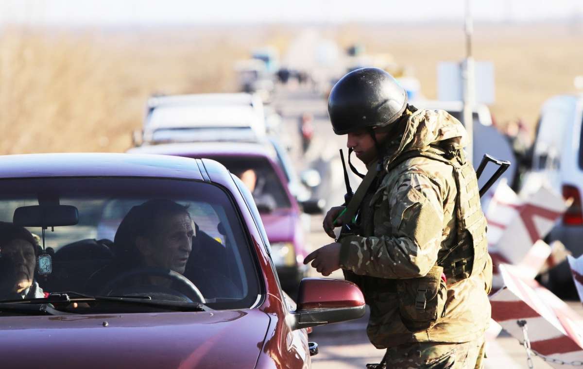 Ситуация на КПВВ в Донецкой области 16 февраля