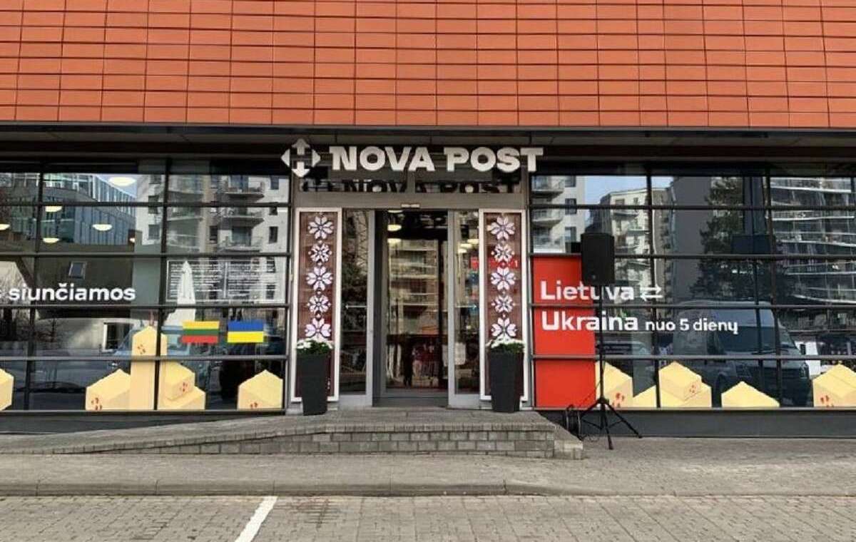 Нова пошта відкрила перше відділення у Вільнюсі