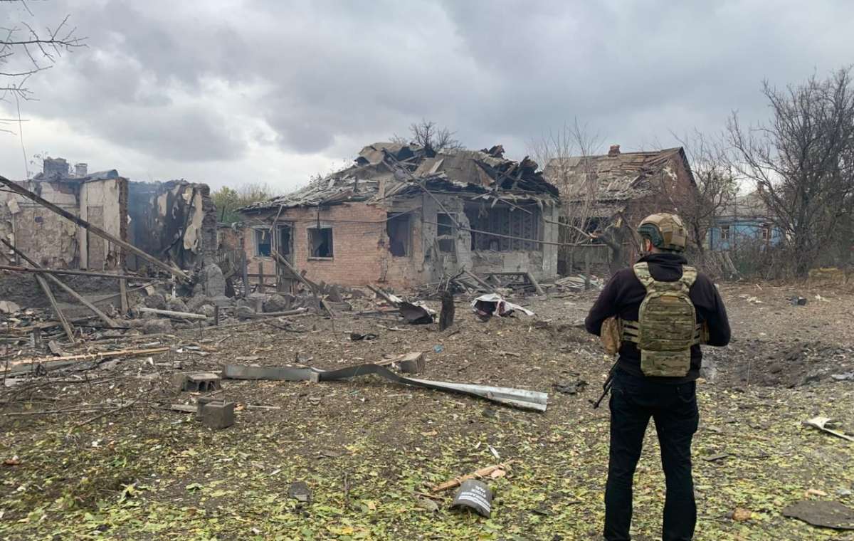 Новые разрушения в Константиновке 21 октября: Есть погибшие и раненые