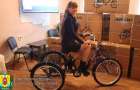 Социальным работникам в Дружковке выдали велосипеды