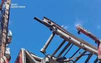 Российский FPV-дрон атаковал пожарный автомобиль, ехавший на вызов