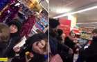Харьковчанки устроили драку в супермаркете