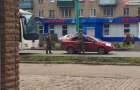 В Константиновке в ДТП попал полицейский автобус