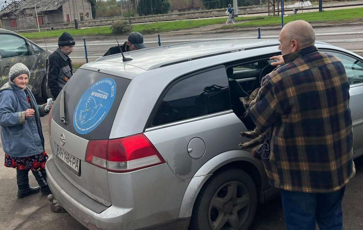 «Пролиска» эвакуировала из фронтовой Константиновки 15 человек сегодня. Видео из города