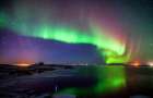 Неземная красота: Фотограф снял северное сияние из окна самолёта