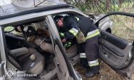 Спасатели деблокировали тело погибшего в результате ДТП в Краматорском районе
