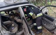 Спасатели деблокировали тело погибшего в результате ДТП в Краматорском районе
