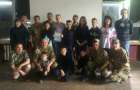 Активисты Мирнограда дали концерт в воинской части