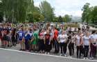 В Покровске к Олимпийскому дню провели массовый забег для школьников