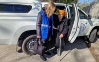 96-летнюю жительницу Дружковки эвакуировали в безопасное место и помогли восстановить документы