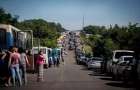 КПВВ «Зайцево» 17 июля: привычные очереди в сотни машин