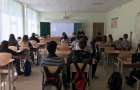 After a long overhaul, pupils returned to a new hub school in Slavyansk