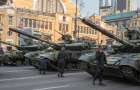 В Киеве на репетиции парада ко Дню независимости показали модернизированные Т-64БВ