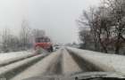 Bad weather in Ukraine: traffic is difficult on some roads