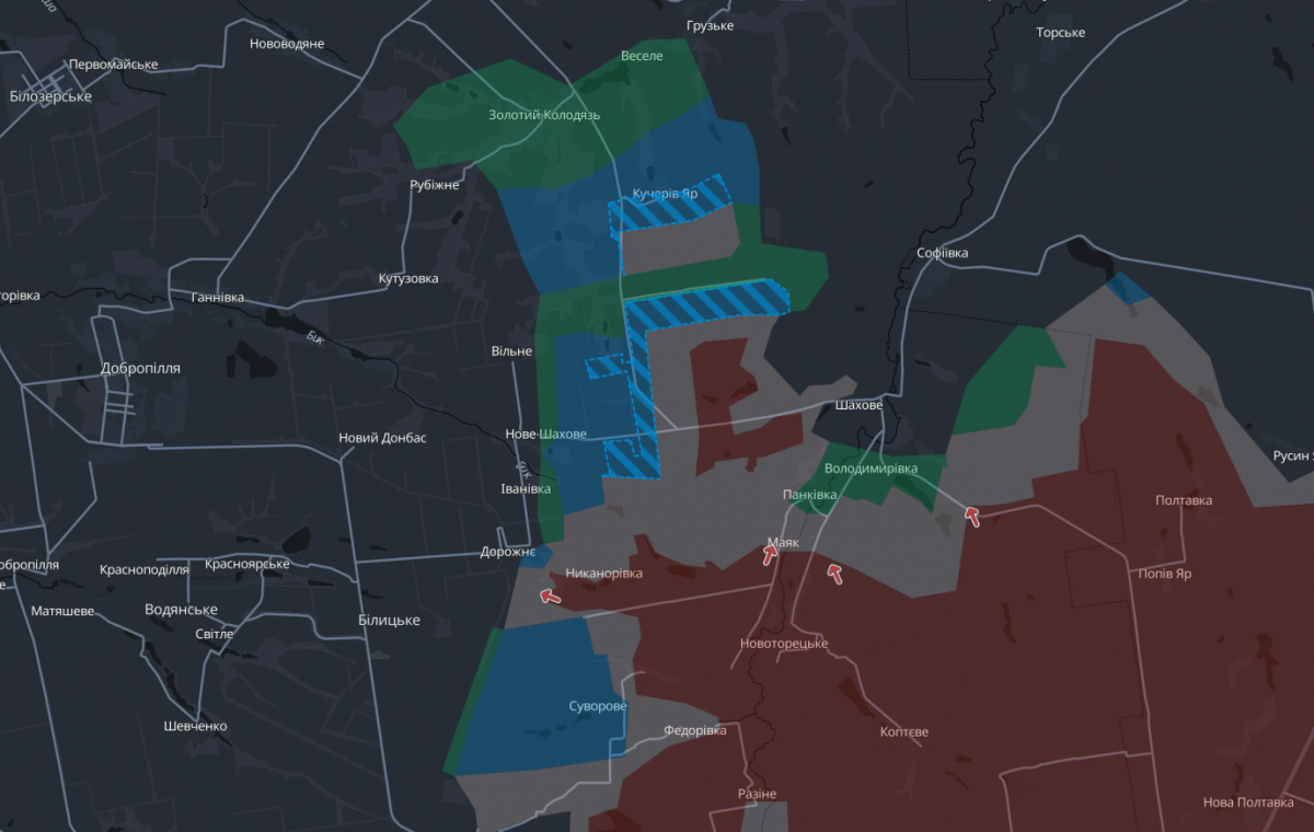 На Добропольском направлении Силы обороны освободили три населенных пункта 