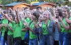 В Краматорске прошел флешмоб детей из лагеря «Шоколад»