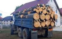 В Константиновке продолжают развозить бесплатные дрова
