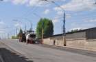 Road markings and road signs are being put in Kramatorsk