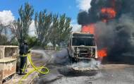 В Славянске российский FPV-дрон атаковал бензовоз на территории АЗС