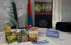 У Києві переселенцям із Костянтинівської громади передали продуктову допомогу