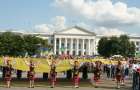 В Краматорске состоялось патриотическое шествие