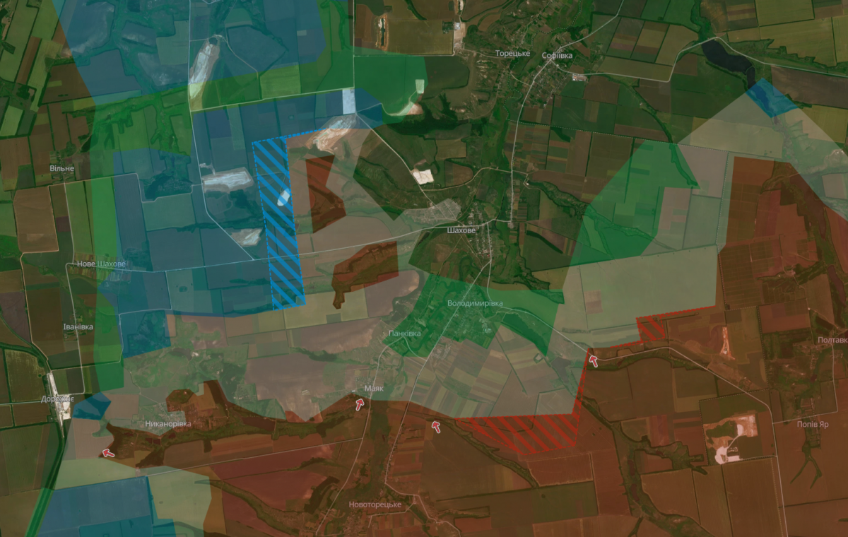 О новом продвижении ВСУ и армии РФ на Донетчине сообщают аналитики DeepState